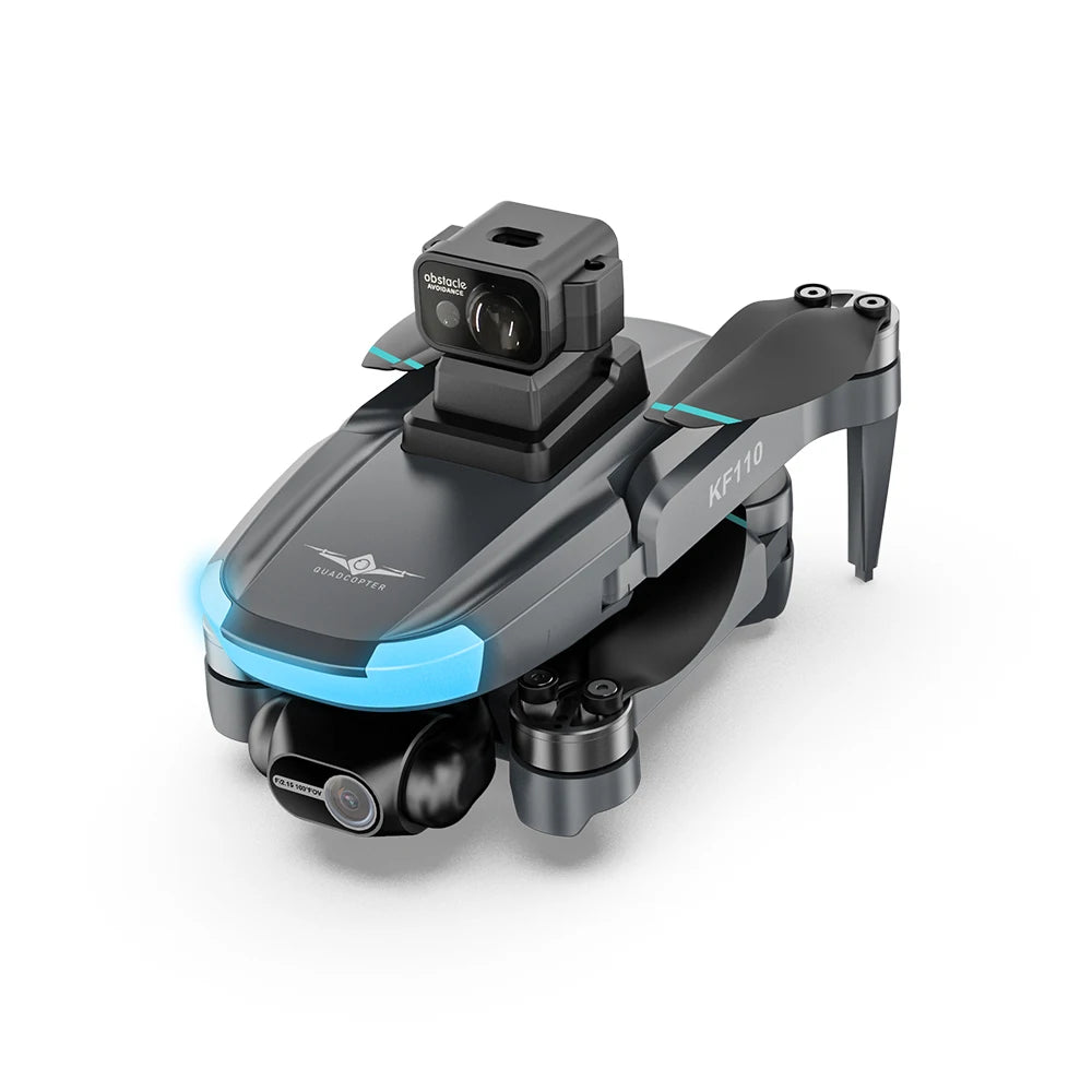 New KFPLAN KF110 MINI Drone Brushless Motor 4K Camera EIS Obstacle Avoidance Professional 226G Quadcopter RC Drone Toy for Gifts