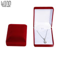 Wholesale Pendant Necklace Chain Storage Package Gift Box Soft Black/Red/Velvet Casket Long Earrings Jewelry Organizer Box