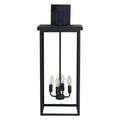 US Stock Free Shipping Outdoor Sconce Lights,30 Inch  Black Outdoor Lanterns Waterproof for Front Porch Garage Balcony