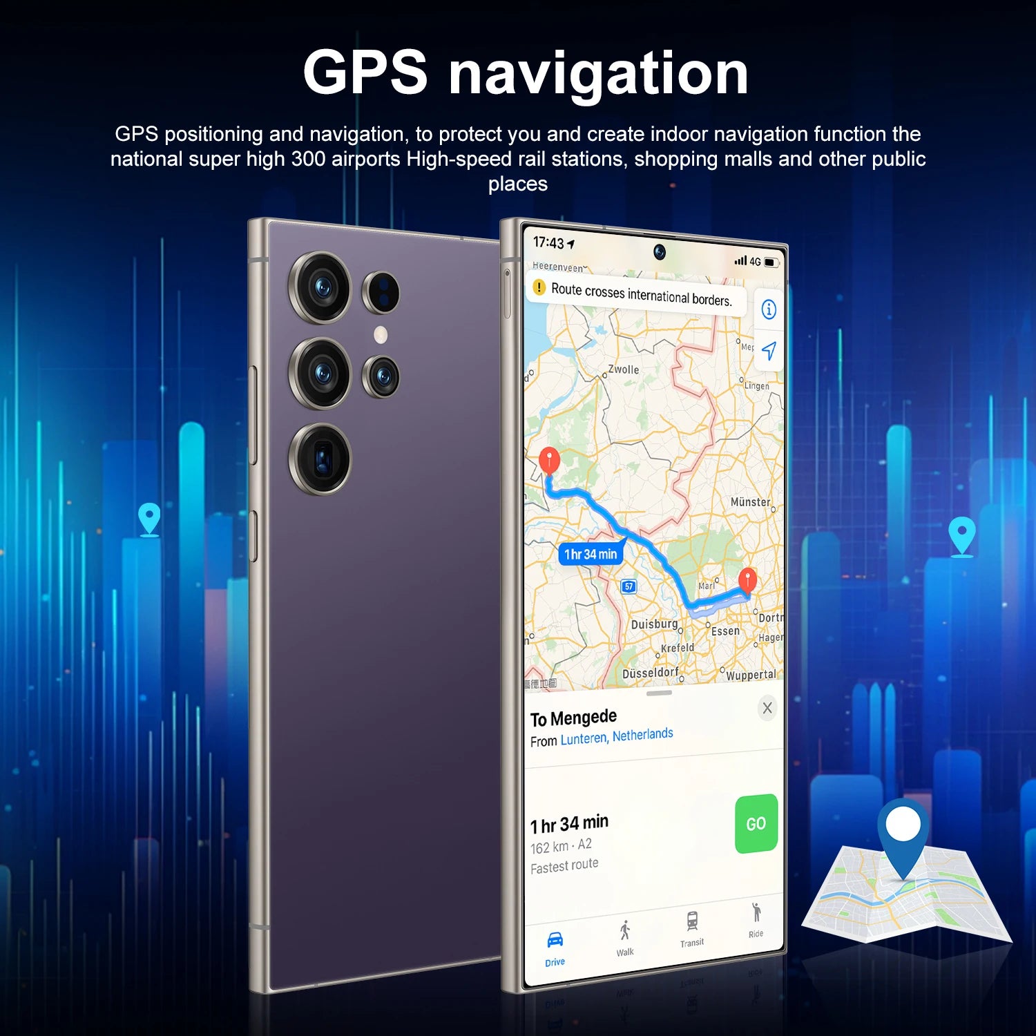 Hot Selling S24 Ultra Original 5G Android 13.0 Smartphone with 12GB RAM + 512TB 144Hz 108MP Deca Core Spanish