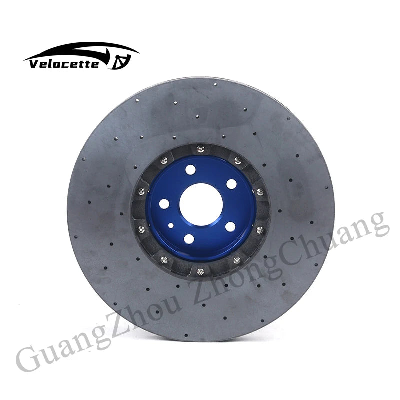 Caliper Upgrade for Auto 400mm Carbon Rotor Front Rear Wheels 10N for Audi A5 A7 A8 E-tron Carbon Ceramic Brake Disc
