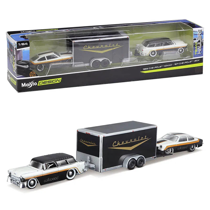 Maisto 1:64 1993 Chevrolet 454 SS PICK UP Transport Casting Manufacturing Trailer Model Simulation Model Alloy Car Collection