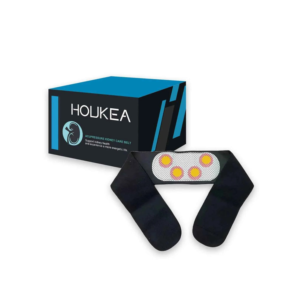 Houkea Comfortable & Warm Body Care Magnetic Therapy Waist Support Belt Breathable Elastic with Magnetic Therapy Features