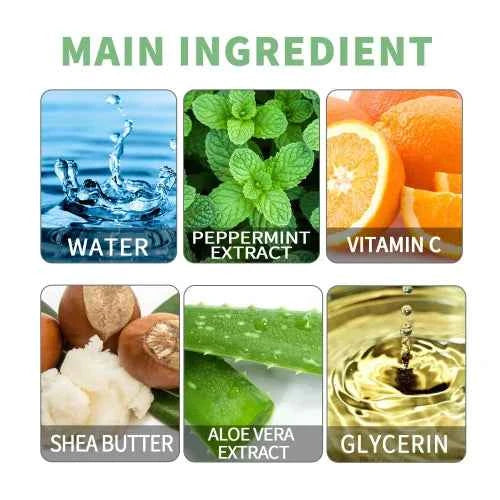 OUHOE Peppermint  Repair The Prevent Weather-Shack Desquamate Cracked Heels Moisturize Foot Care Cream