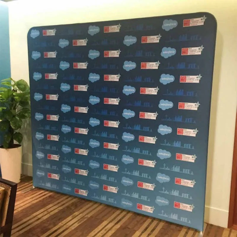 3x3 Source Factory Tension Fabric Display Custom Aluminum Backdrop Wall