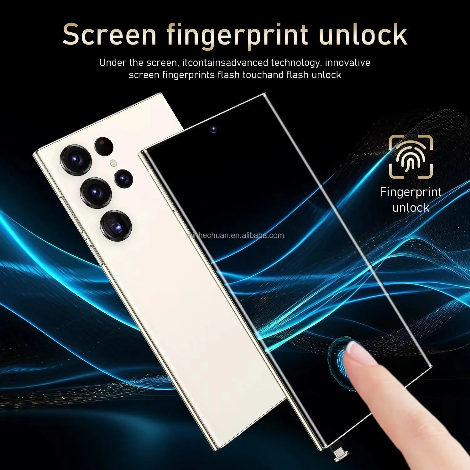 2024 Original Android 13 S24 ultra Phone Smartphone 16+1TB Mobile Phone Cell Gaming Phone 4G&5G 7.3 Inches Smartphone