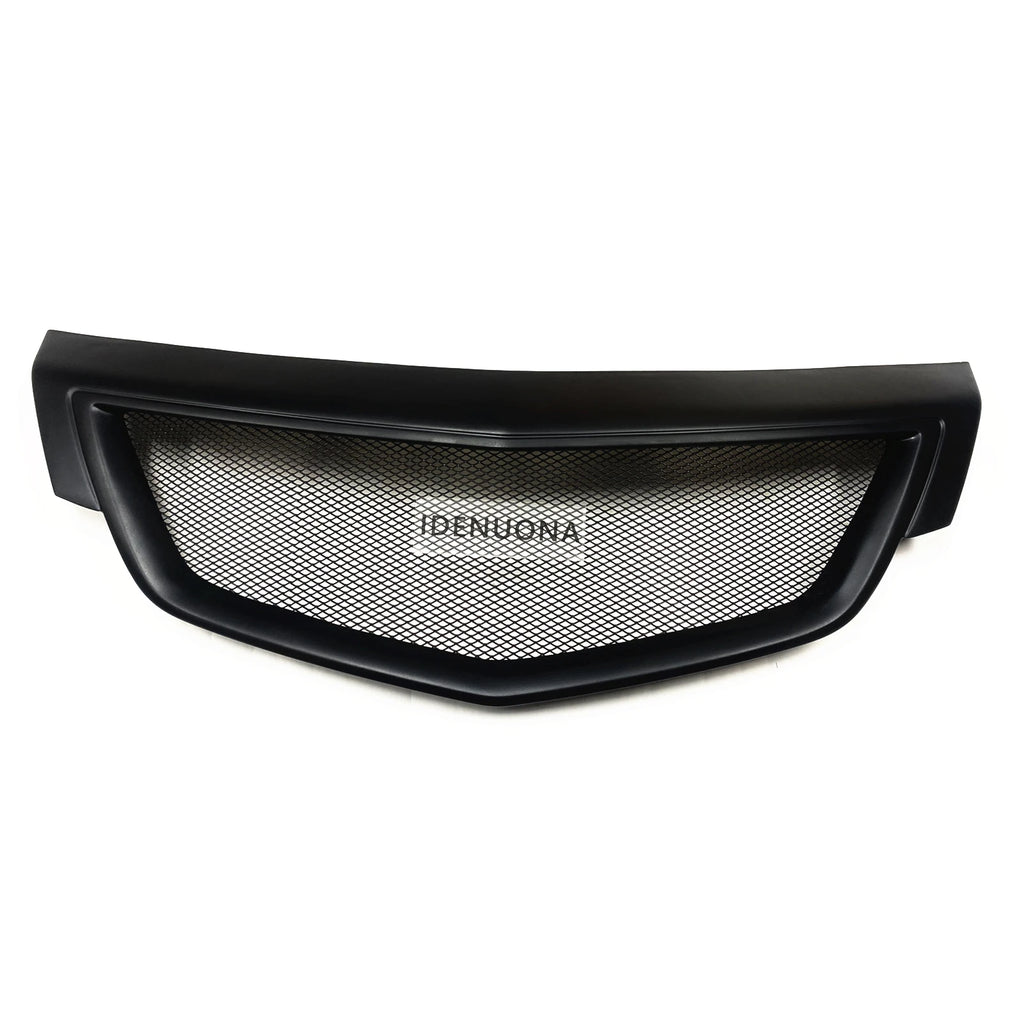 New High Quality Fiberglass Front Bumper Grille Honeycomb for Acura TL 2012-2014 Matte Black