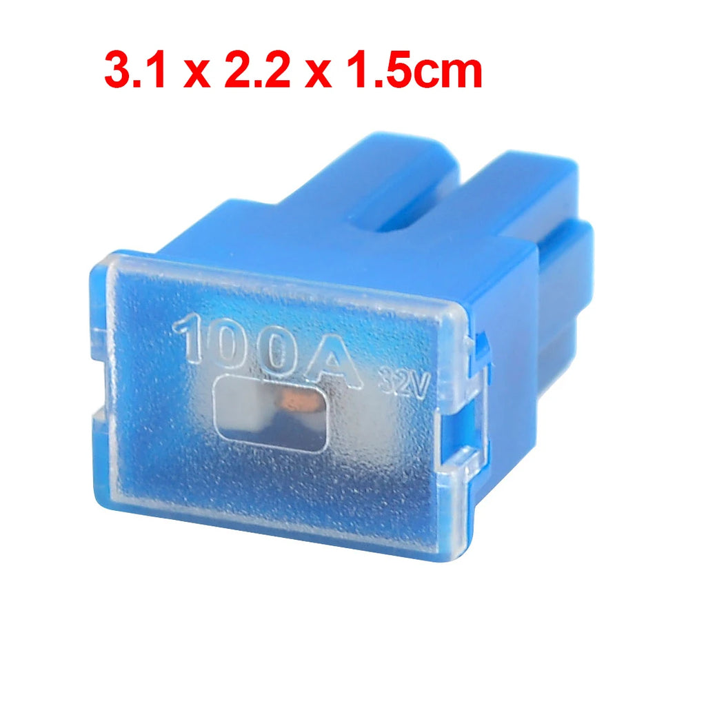 X Autohaux  Car PAL Fuse Pacific Type Female Slow Blow Auto Link Universal For Auto Car Vehicle 30A/40A/60A/80A/100A