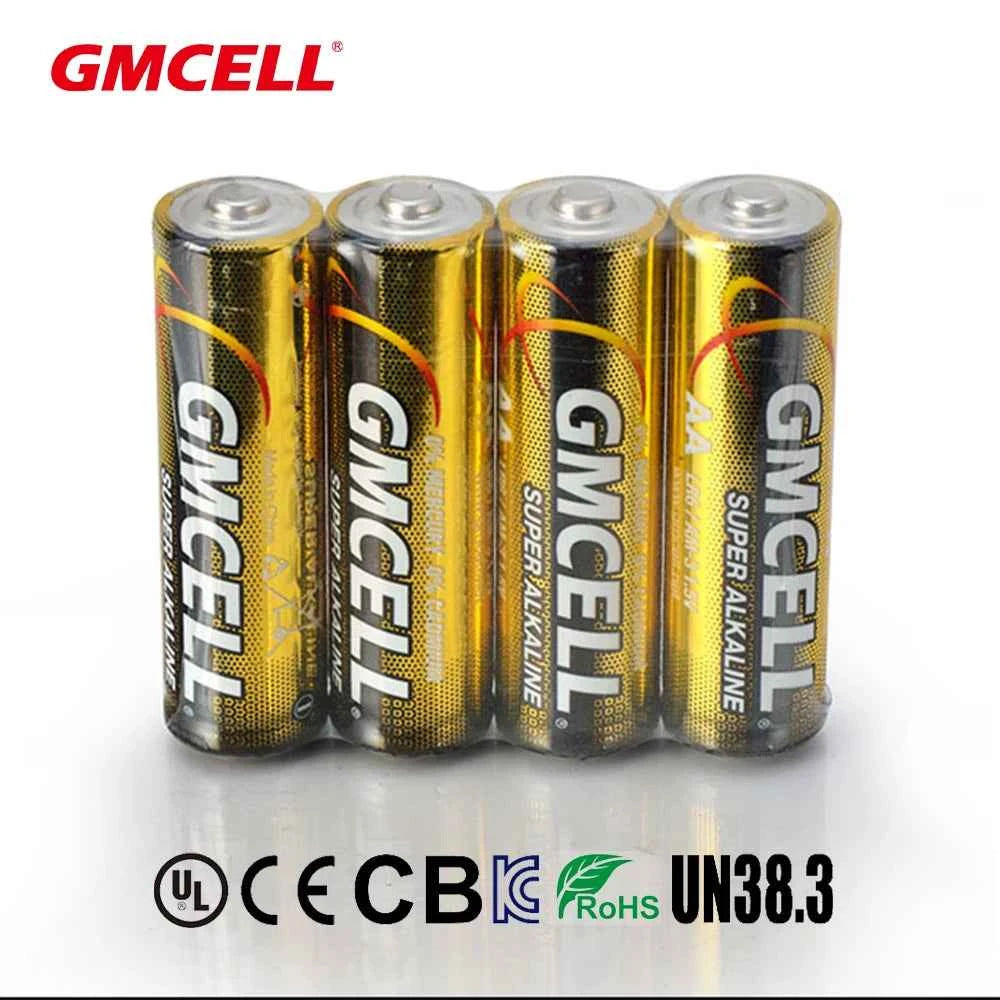 GMCELL 30 Pack AA LR6 AAA LR03 1.5 Volt High-Performance Alkaline Batteries 5 Year Shelf Life for Home Appliances and Toys