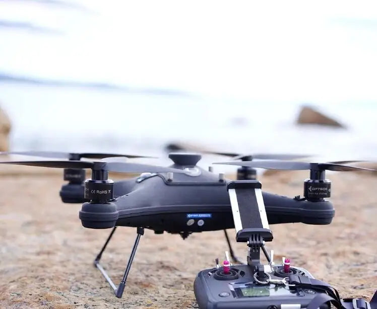 New Style Poseidon PRO 2 Long Range IP67 Waterproof Foldable Drone with 4K Camera Remote Control for Beginner Fishing