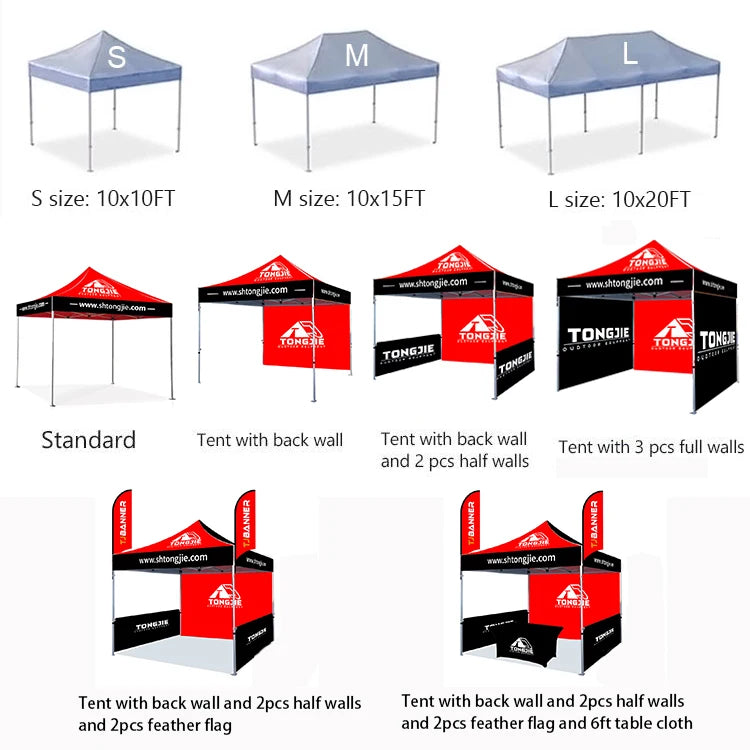 Free Shipping High-quality  3x4.5 10x15ft Tent Frame