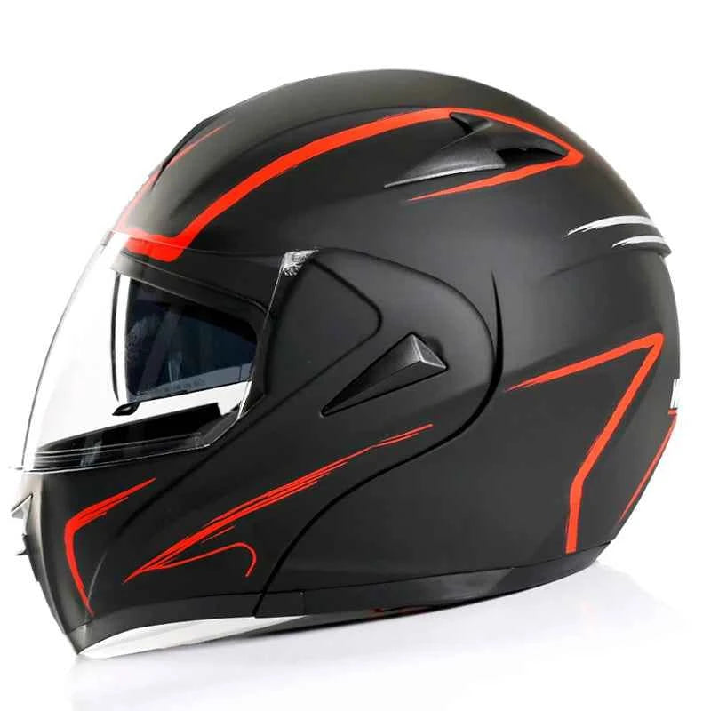 Ece DOT Flip Helmet Full Face Modular Helmet Motorcycle Casco Bicicleta Windproof Anti-fog Motorcycle Helmet Bike Motorcycle