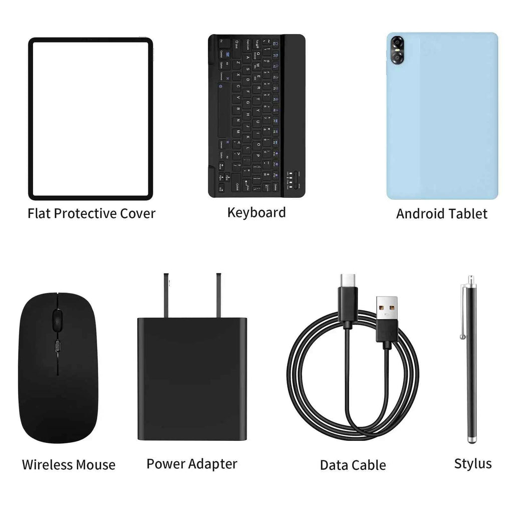 Hot Selling OEM 10 Inch Android Tablet PC Keyboard Touch Screen 5G Network 64GB RAM USB Interface  Original Tablet Education