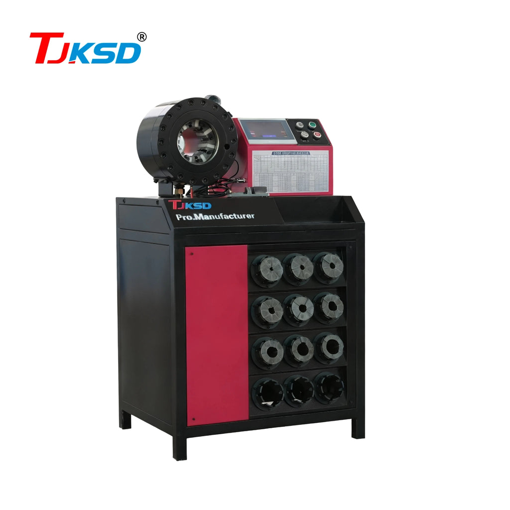 New Model Automatic Hydraulic Hose Crimping Machine with Pump Engine Gear Core Components CE Certified 3-Year Warranty