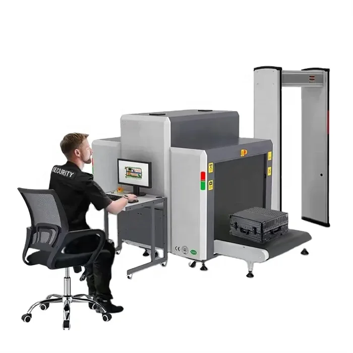 Big Size 10080 X Ray Baggage Scanner or Luggage Screening Machine with Computer Control