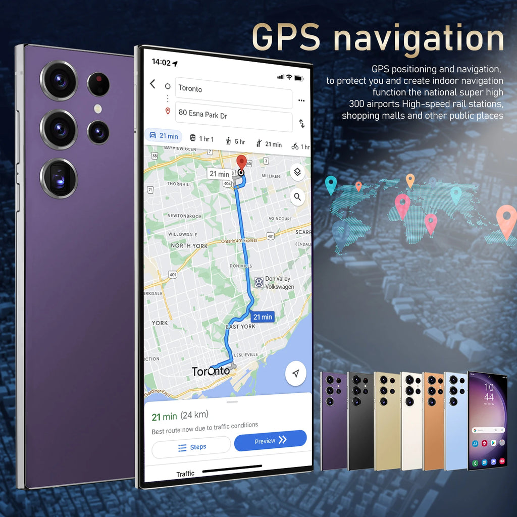 Cellphone S24 ultra 5g Smartphone Original Android Telephone S24 ultra Smartphones for 16GB+1TB 5G Mobile Phones Dual SIM