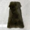 Women Real Fox Fur Bolero Jacket Unique Natural Fur Coat Two Fox Fur Sleeves