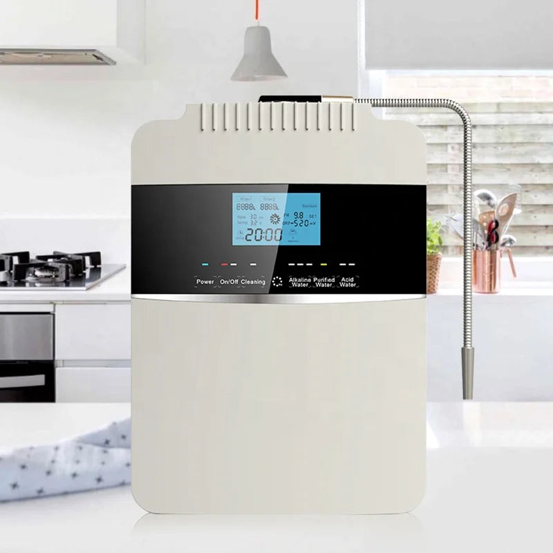 2024 Hot Sale Hydrogen-rich Alkaline Water Machine 10000L Filter Life Plastic Desktop Model Electric/Battery Powered Commercial