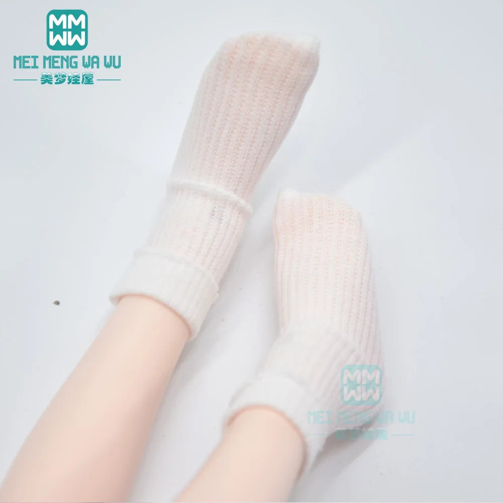 BJD Accessories for 1/3 BJD SD DD Doll Fashion Striped Socks, Reticulated Stockings, Lace Stockings