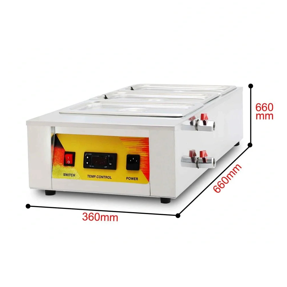 Food Processing Chocolate Melting Mixing Drum Stainless Steel Butter Churner Industrial Ghee Making Machine