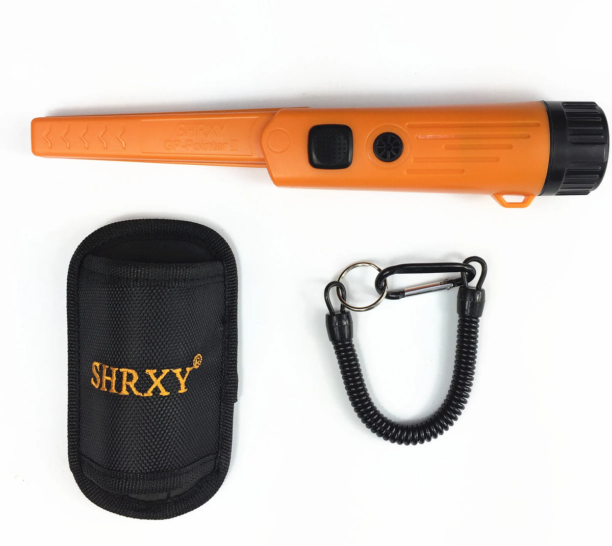 GPII-ORANGE Color Waterproof Handheld Metal Detector Pinpointer With Holster