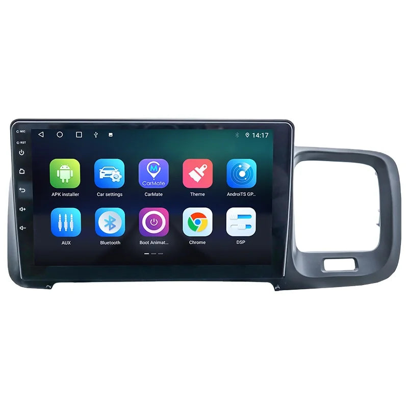 For Volvo S60 V60 2011 - 2017 Android 15 Car Radio Coche Multimedia Player Auto GPS Navigation IPS Screen  Carplay Auto Radio