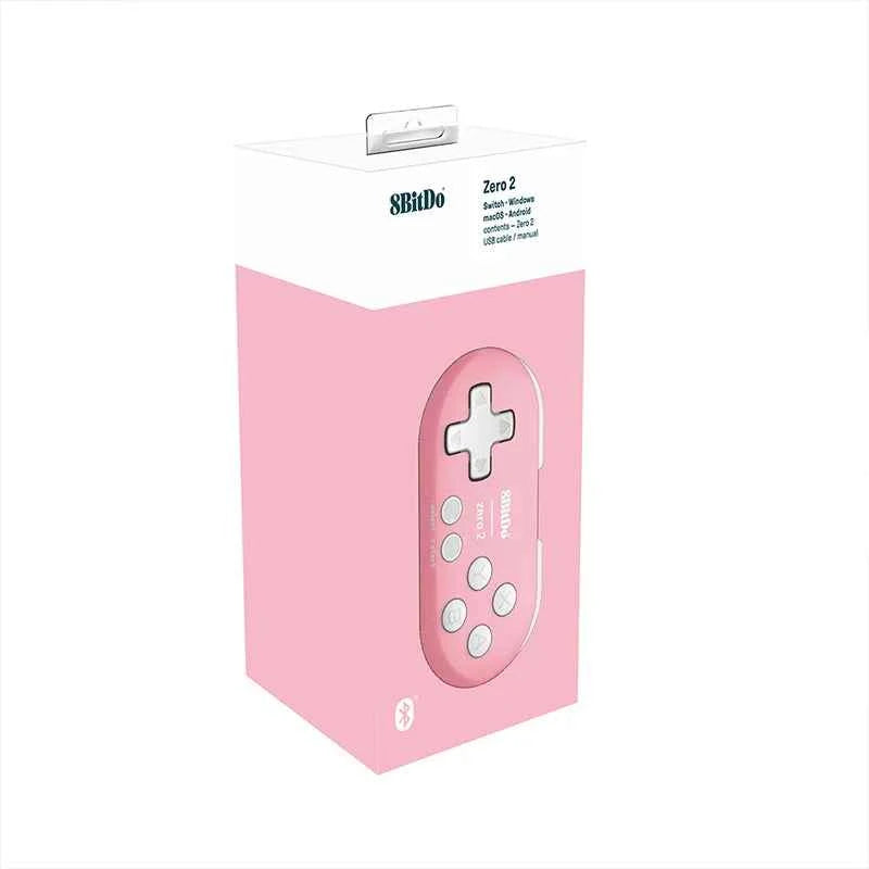 8BitDo Zero 2 Bluetooth Gamepad Mini Controller Compatible for Nintendo Switch PC Windows Android macOS