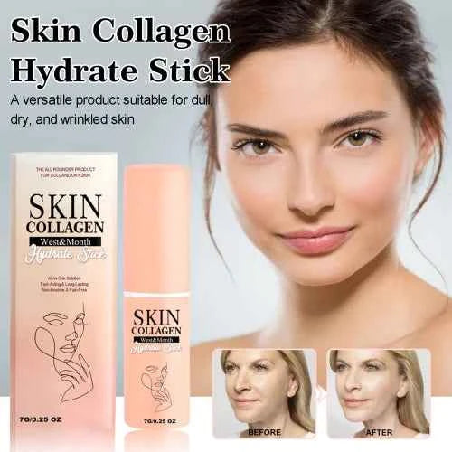 West Month Collagen Hydrate Stick  Moisturize Lighten Fine Neck Lines And Tighten The Skin