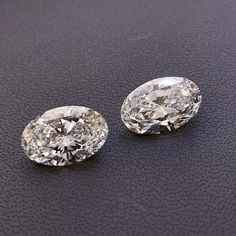 IGI Certified Oval G VS1 5CT Loose Lab Grown Diamonds White Diamond Synthetic Diamond Cvd
