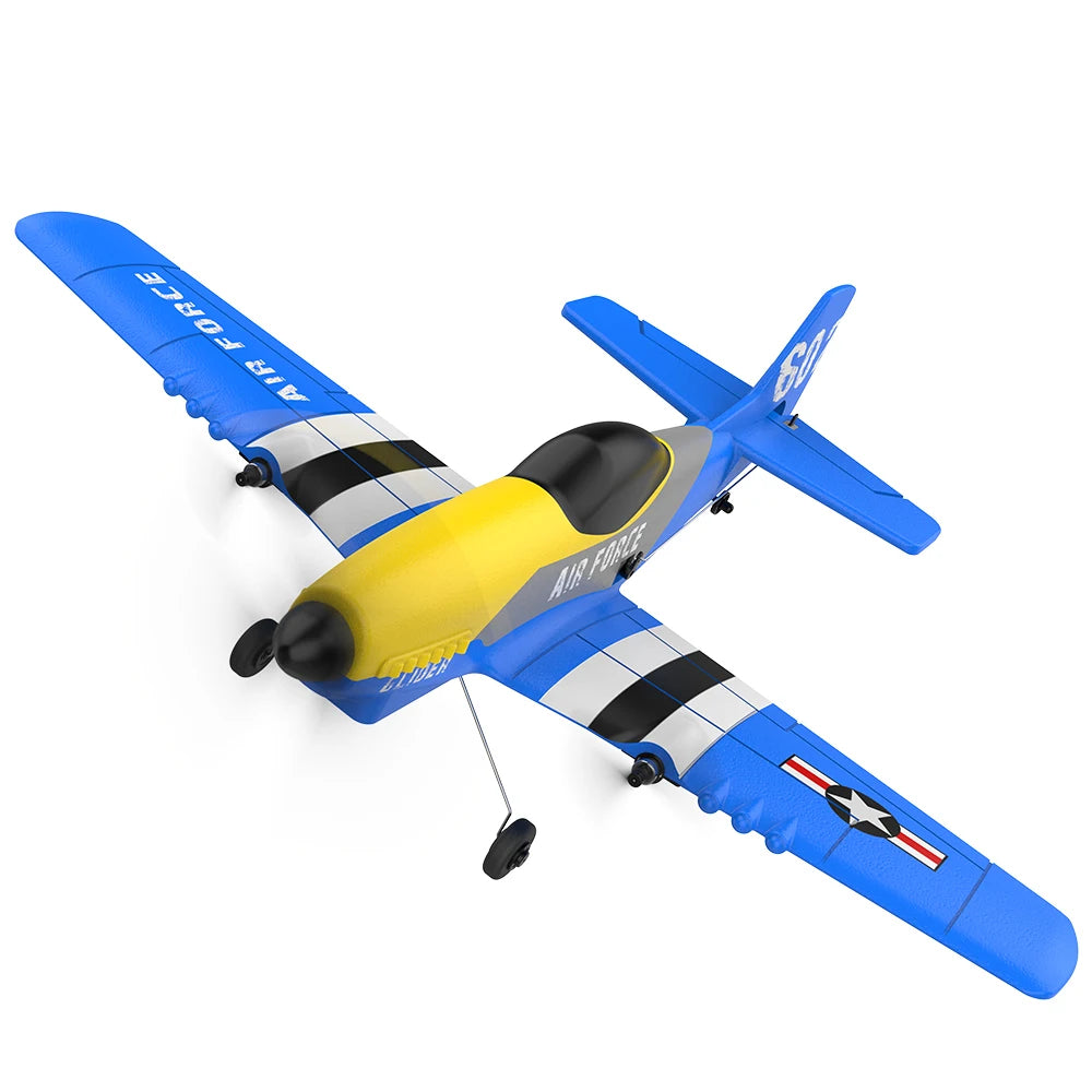 Newset KF602 RC Planes 2.4G 3CH EPP Foam Remote Control Fighter Fixed Wingspan Glider Outdoor RTF RC Warbird Airplane Toys Gifts