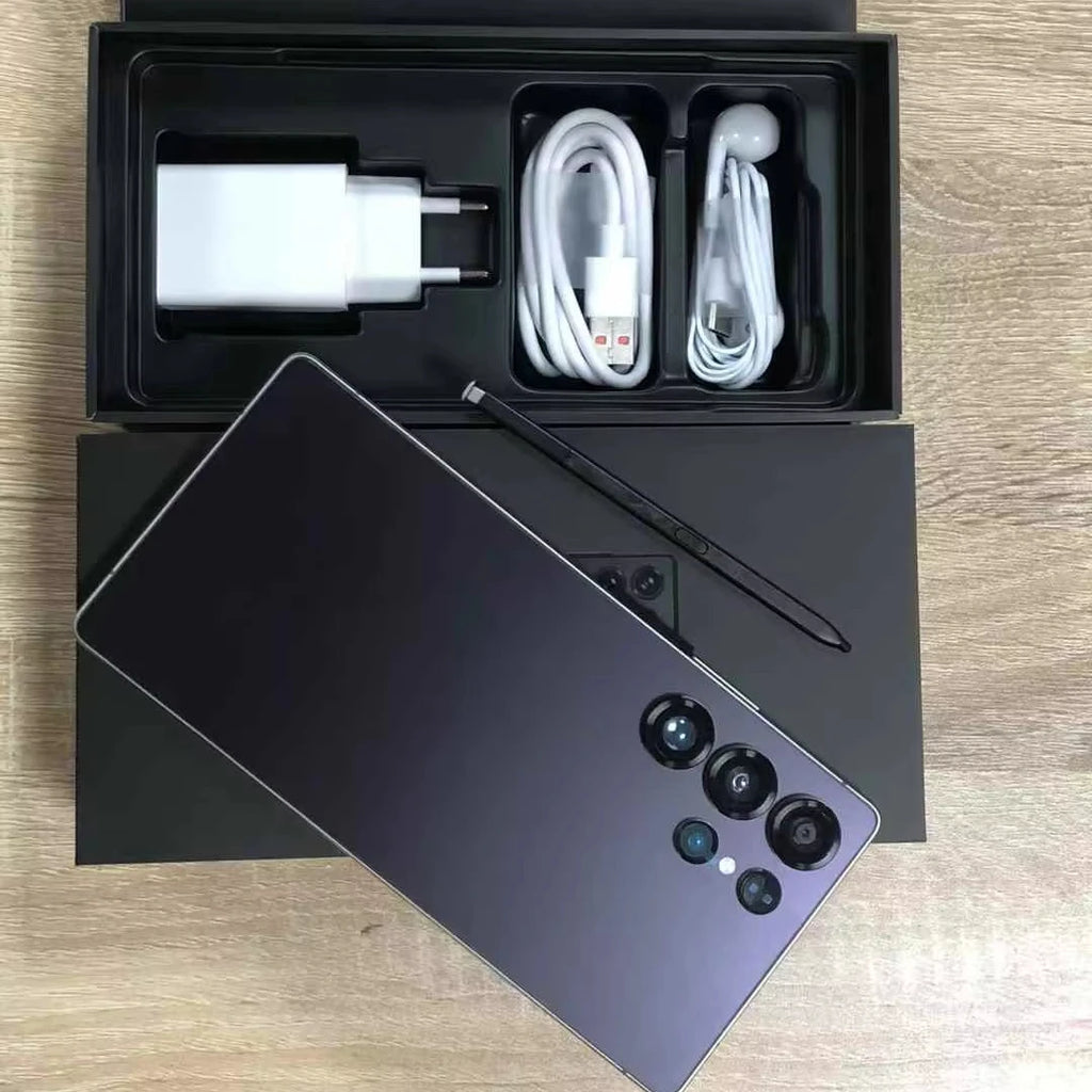 S25Ultra 5G Smartphone Deca Core Dual SIM FHD OLED 90Hz 16GB+1TB Storage Android 14 German Language 108MP Rear Camera EU