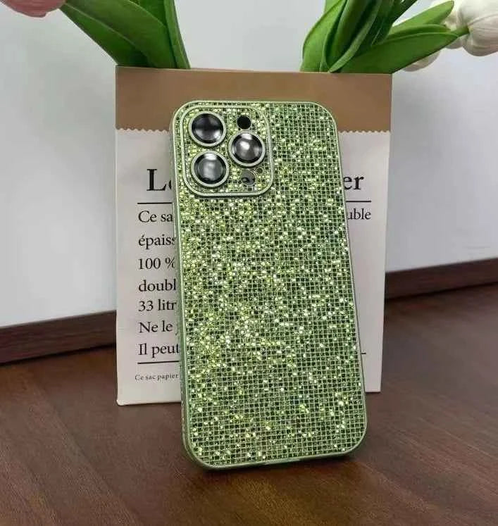 Luxury Women's Bling Diamond 3D Glitter Rhinestone Phone Cases for iPhone 15 15 Pro Max Sparkle Shiny Cute Mobile Phone Cases