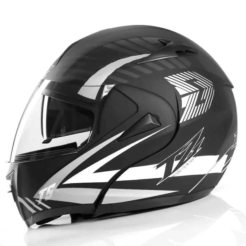 Ece DOT Flip Helmet Full Face Modular Helmet Motorcycle Casco Bicicleta Windproof Anti-fog Motorcycle Helmet Bike Motorcycle