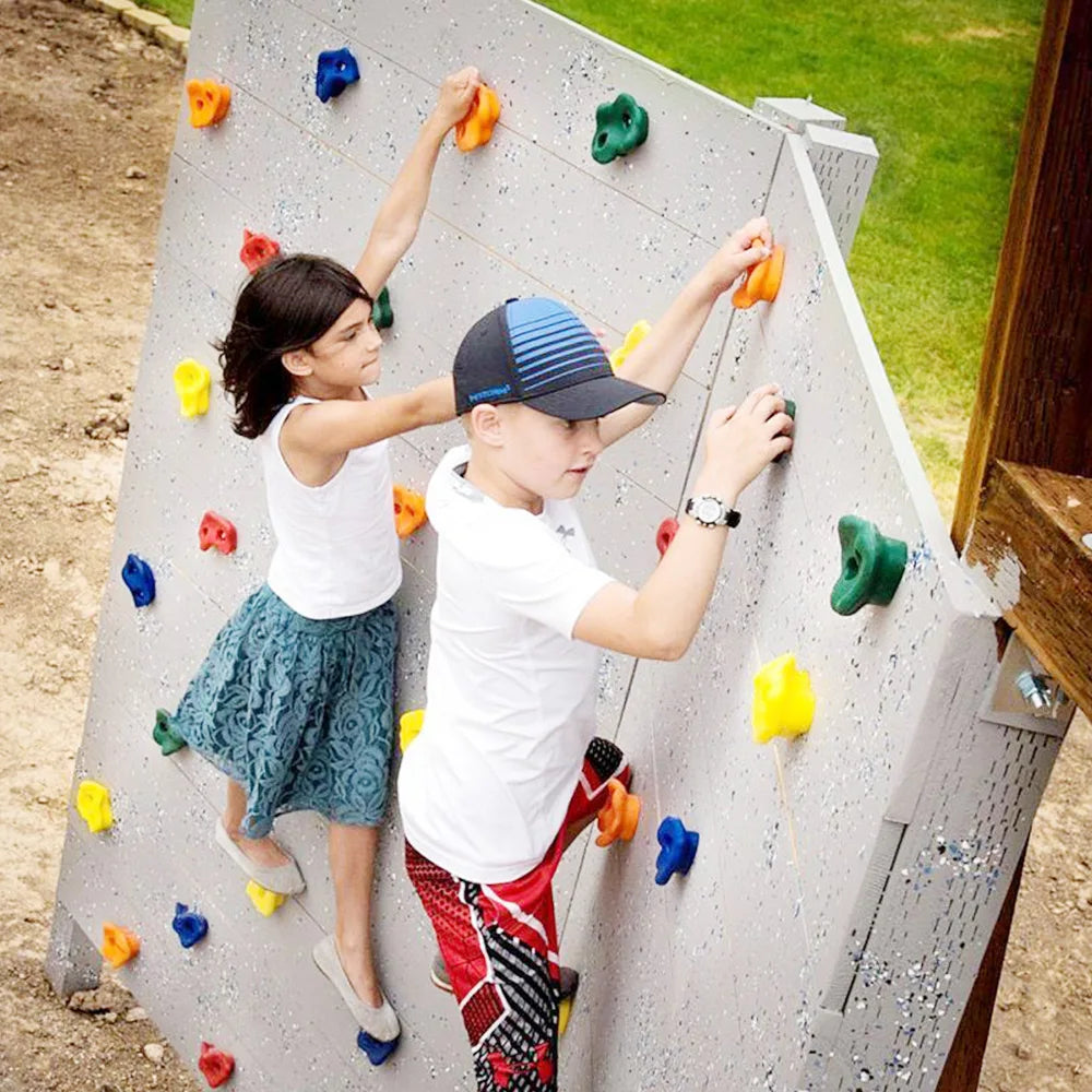 Kids Rock Climbing Games Toys for Children Wall Climbing Stones Child Playground Indoor  Outdoor Rock Wall Climbing Kit