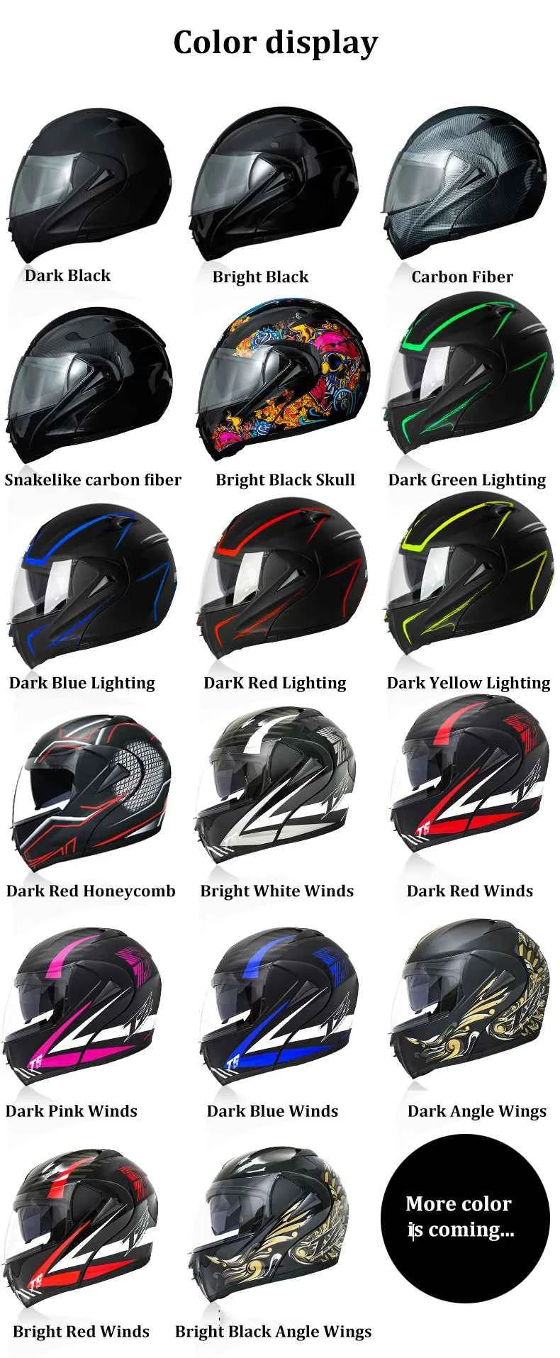 Ece DOT Flip Helmet Full Face Modular Helmet Motorcycle Casco Bicicleta Windproof Anti-fog Motorcycle Helmet Bike Motorcycle