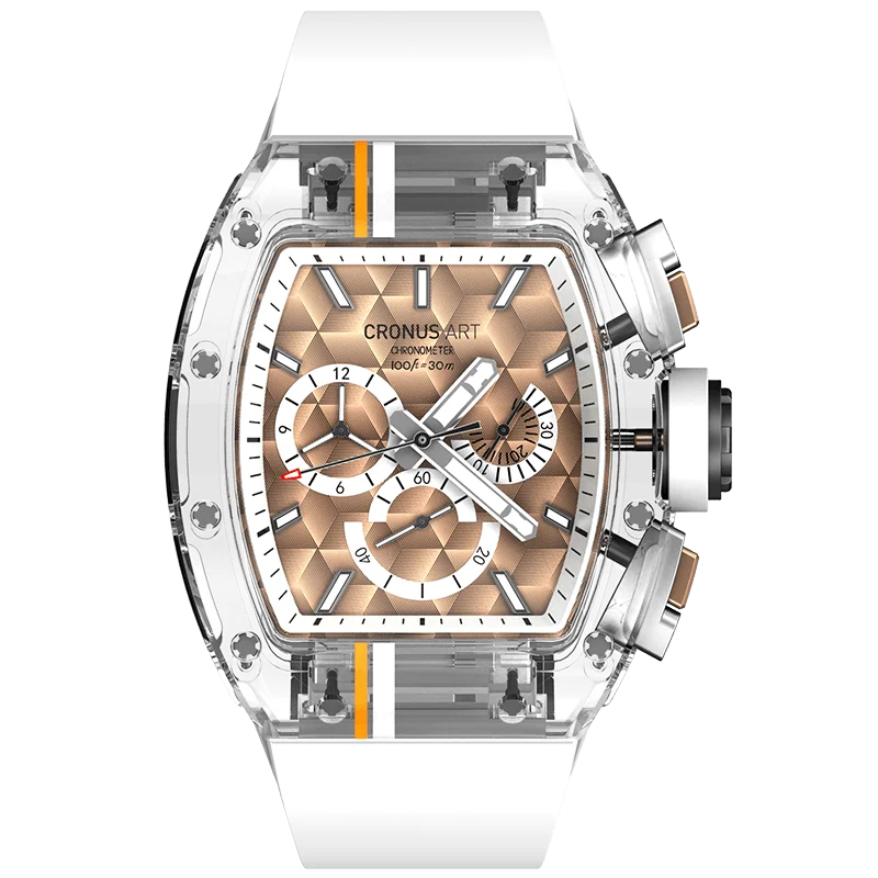 2025 Luxury Men's Sapphire Mechanical Watch High Quality for Parties Business Negotiations  Feature New Trend Designer Gift