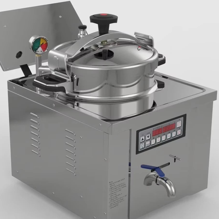 MDXZ-22 Chicken Table Top Oil 12.5l Pressure Open Fryer Fried Chicken Fryer