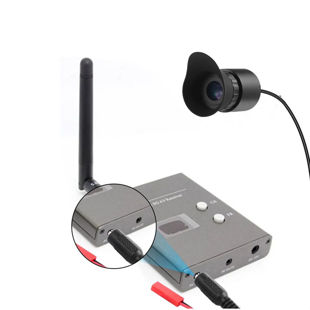 80-inch Portable Head-mounted Monocular Display 0.39-inch Screen with 12x Eyepieces to Support Diopter Adjustment Ocular Lens