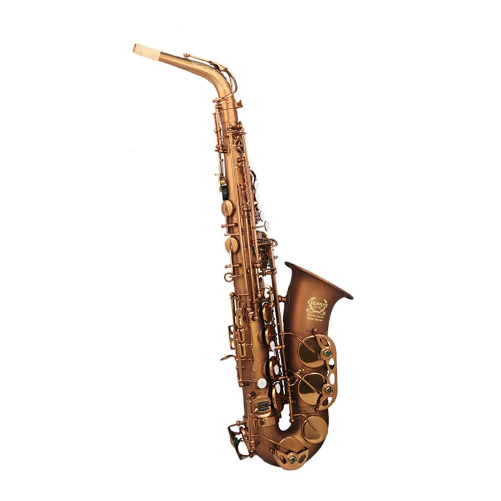 SEASOUND OEM Professional Eb Tone Coffee Matt Alto Saxophone JYAS102CFMT Woodwind Instrument