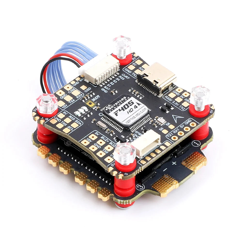 HOSHI Skystars F405 V2 F60 F405V2+F60 Flight Controller for RC Drone ESC Flystack FPV Racing Drone VS SpeedyBee Stack
