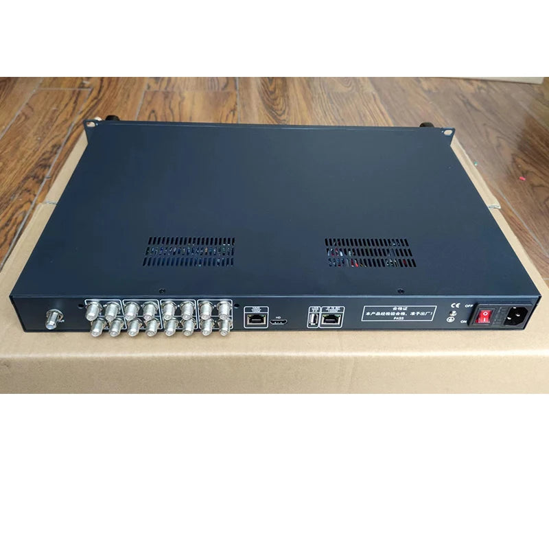 Digital Satellite Signal Receiver 8-Channel Tuner to RF/IP Output DVB-S2/DVB-T/T2/C/ISDBT Modulator High Definition Free Air