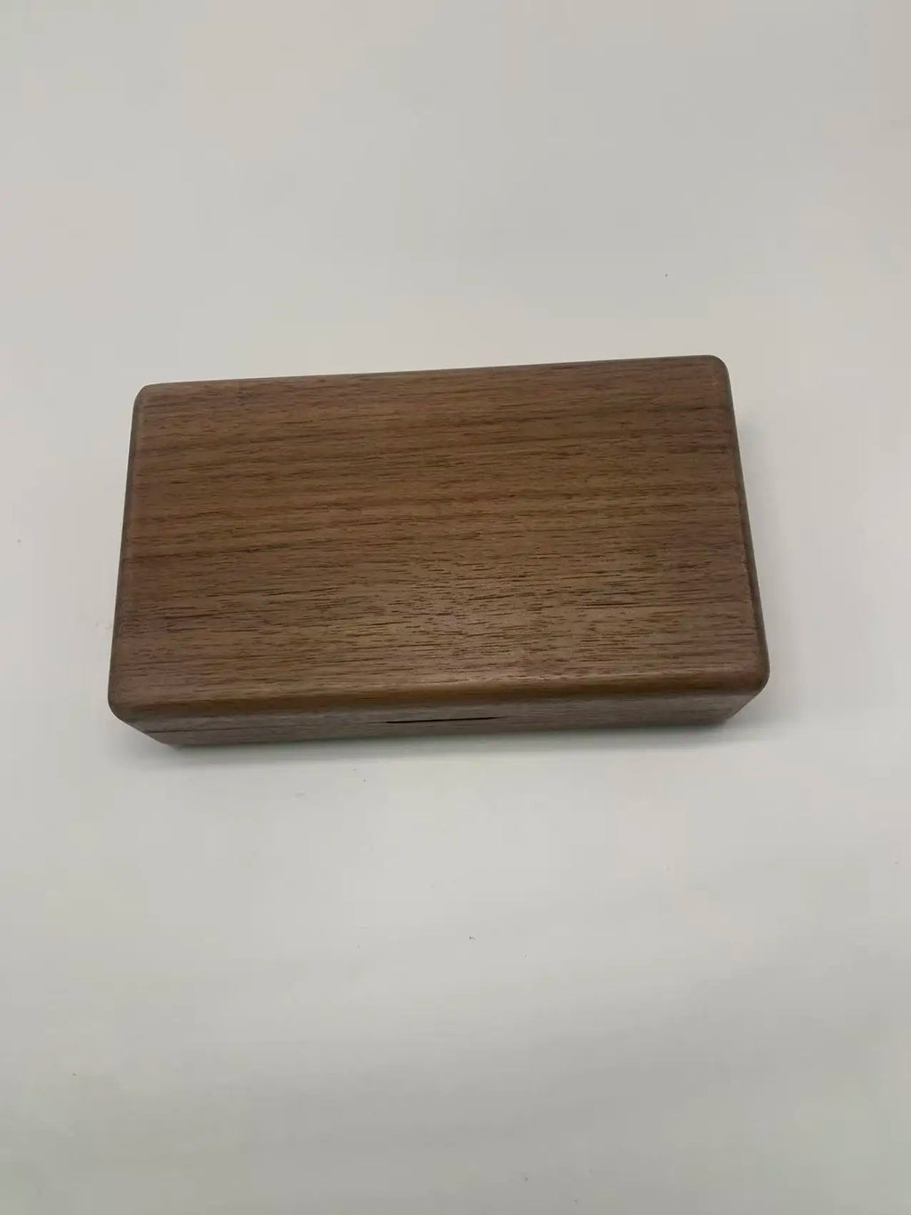 USA Free Shipping 12 Pcs Pack Magnetic Walnut Wooden Ring Box Jewelry Box Wedding Ring Box Ring for Storage Box Proposal Gift