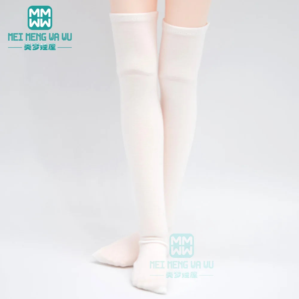 BJD Accessories for 1/3 BJD SD DD Doll Fashion Striped Socks, Reticulated Stockings, Lace Stockings