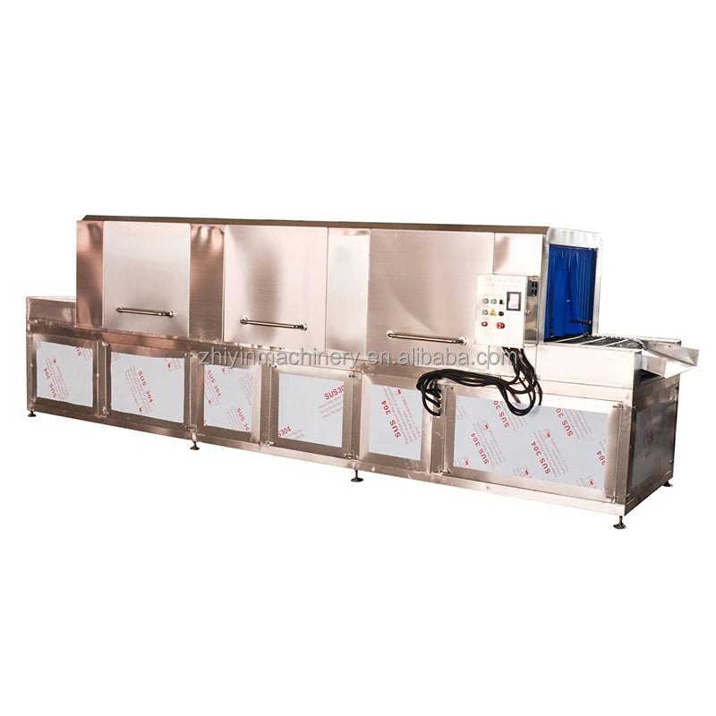 Logistics Turnover Basket Cleaning Machine High-Pressure Spray Seafood Box Cleaning Chicken Cage Cleaning Washing Machine