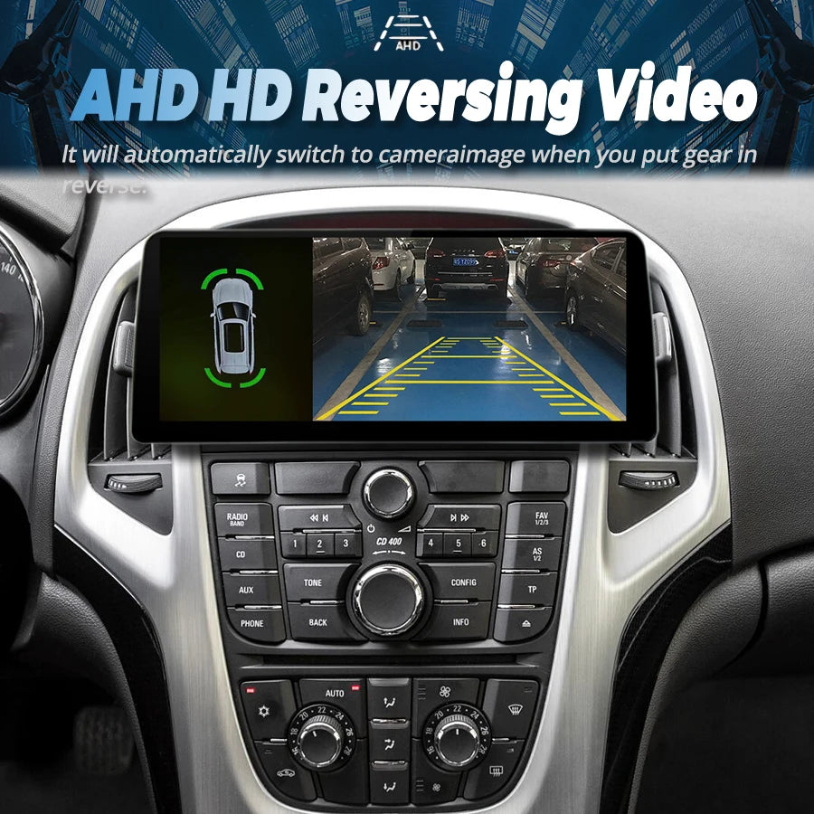 12.3inch Screen Radio Android Car Video Player 2Din Stereo for Buick Excelle for Opel Astra J 2009-2017 GPS Multimedia Carplay