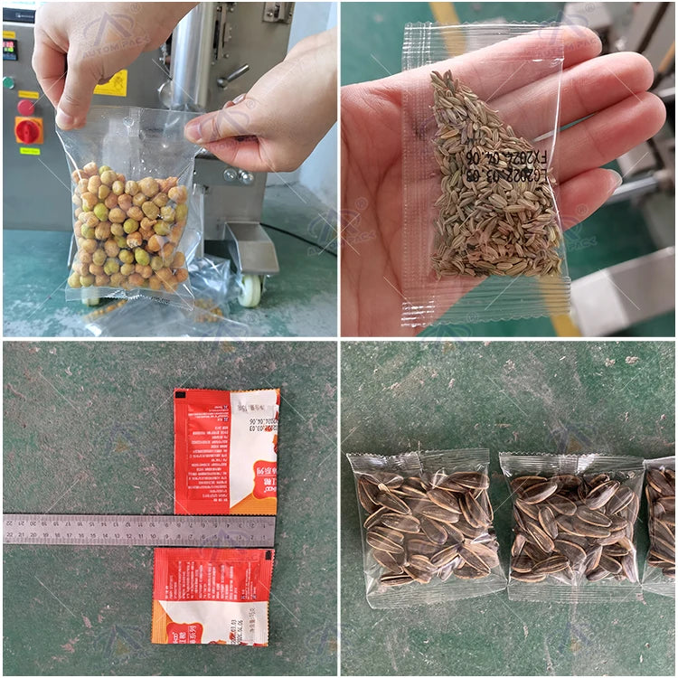 High Accuracy High Speed Mushroom Butterfly Popcorn Pouch Sugar Packing Sugar Pasta Rice Granules Packing Machine Price