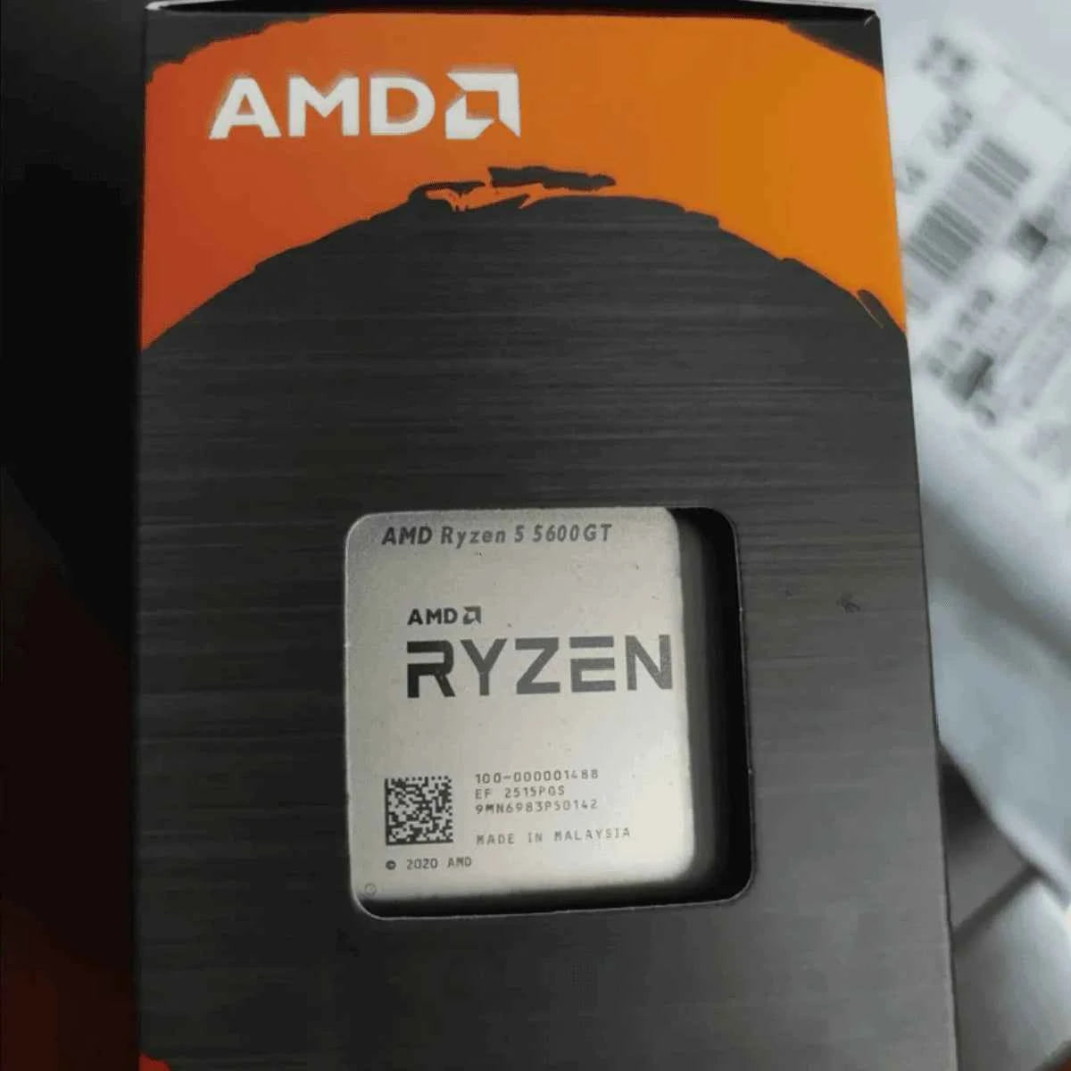 CPU AMD Ryzen 5 5600GT 6-Core 12-Thread Desktop Processor AMD Ryzen Processor Integrated Radeon Graphics Socket AM4