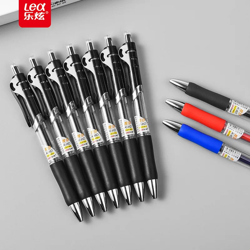 43 PCS Gel Pens & Refills Set Stationery Kawaii writing pen Black/red/blue ink 0.5 mm blue ballpoint pen Office school supplies