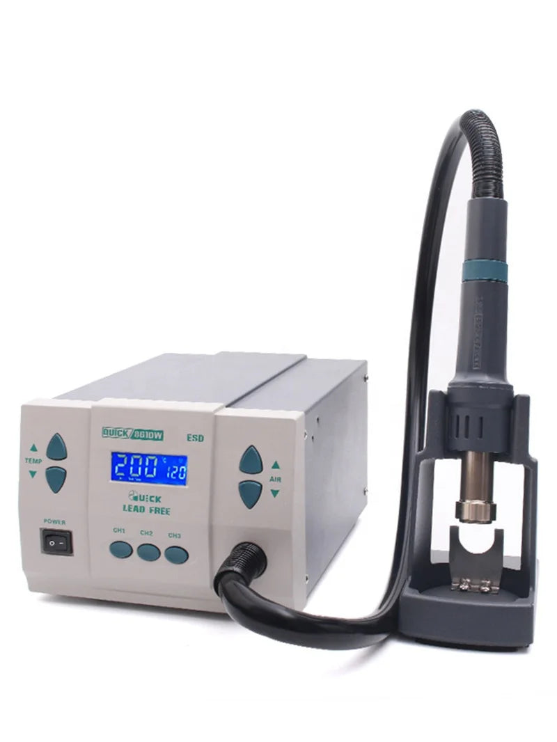 861DW 1000W High-Power Digital for Quick Hot Air Gun for Electronic Maintenance Welding Rework Station Mobile Phone Repairing