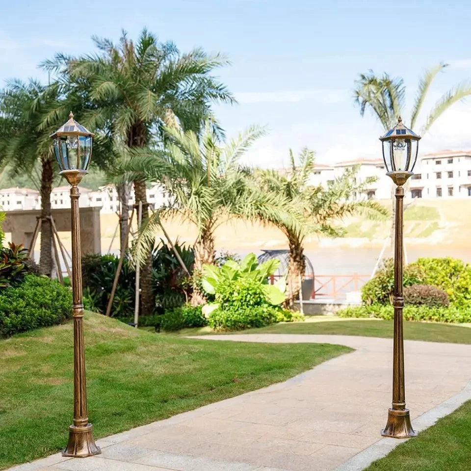 Hot Selling Cast Aluminum LED Courtyard Home Stay Lamp Classic Lamp Post With Outdoor Lighting Garden Lamp